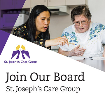 Join Our Board - St. Joseph's Care Group