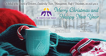 Holiday Message from Bishop Colli and Tracy Buckler