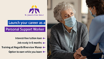 Launch your career as a Personal Support Worker