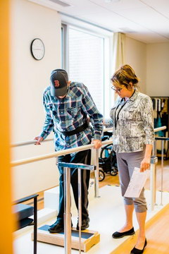 Rehabilitative care helps people regain strength, mobility and/or learn new ways to accomplish daily tasks.