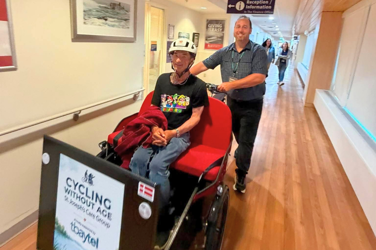 Cycling Without Age St. Joseph's Care Group Cycling Without Age St. Joseph's Care Group