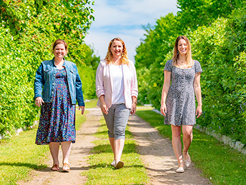 Behavioural Addictions Program Team, Left to Right: Ember Schincariol, Erin Dietrich & Karlee Gutmann